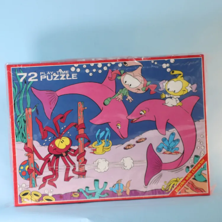 Vintage Legpuzzel Snorkels 72 stukjes A