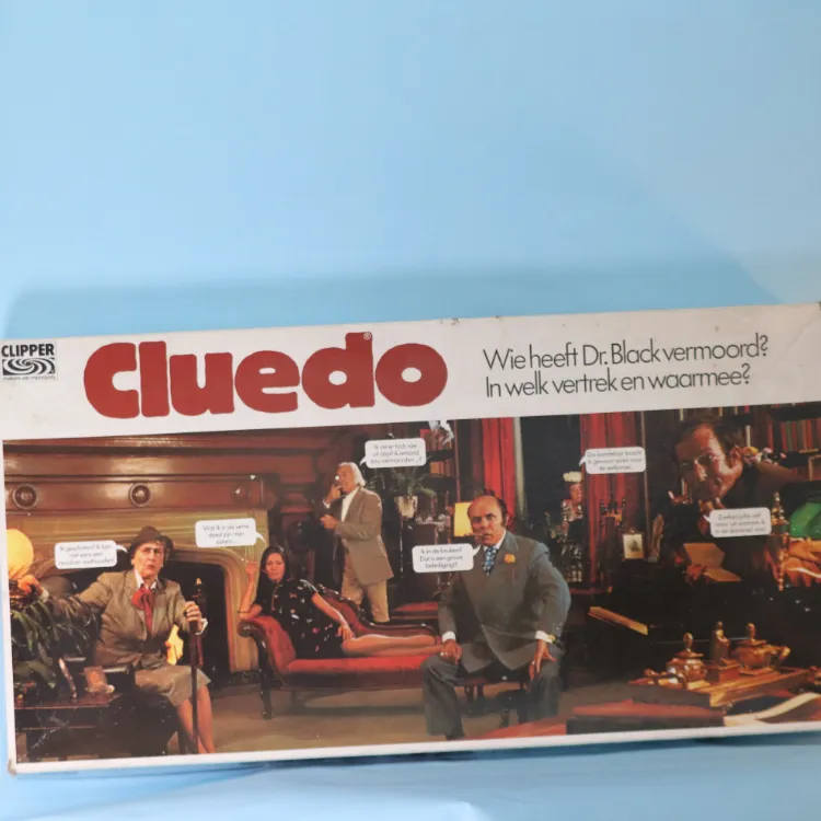 Vintage Bordspel Cluedo 1987