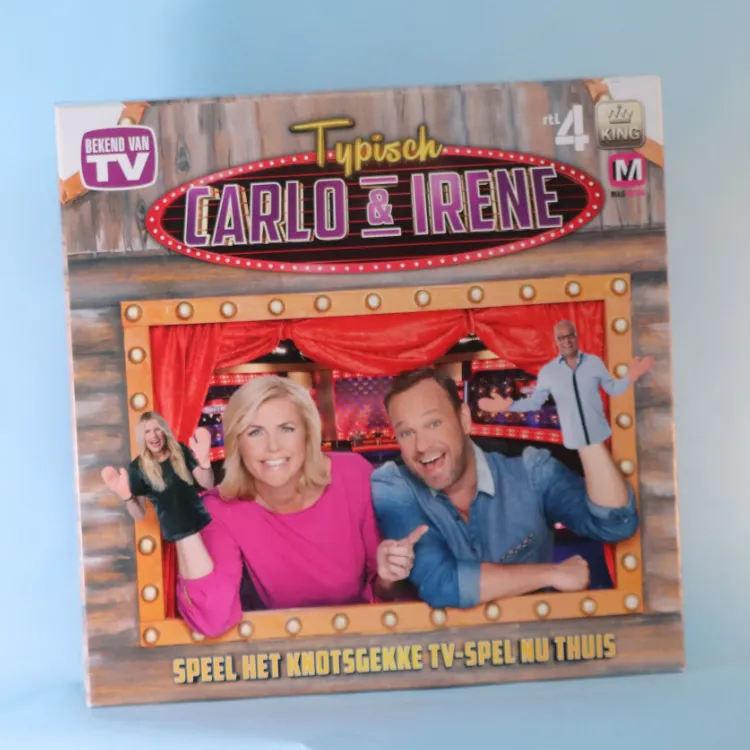 Nieuw: Bordspel Typisch Carlo & Irene