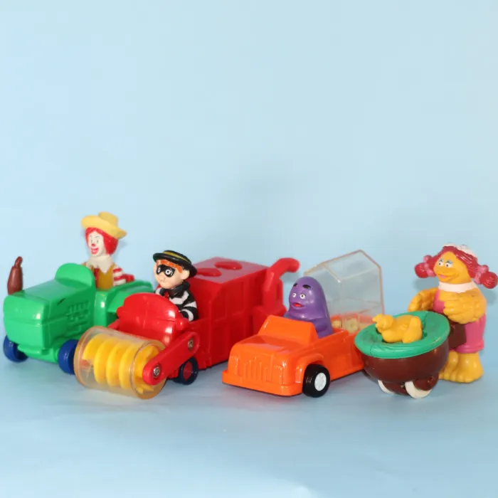 Vintage Happy Meal Toys set - Ronald McDonald Boerderij