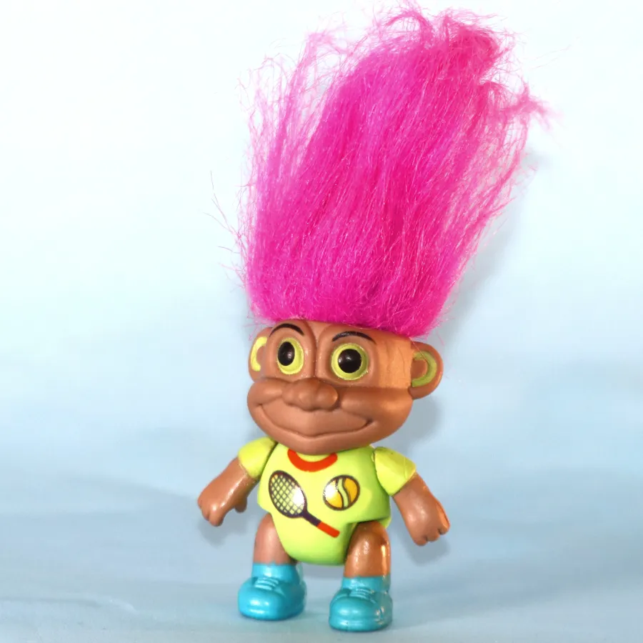 Vintage Baby Troll Figure Mini sport