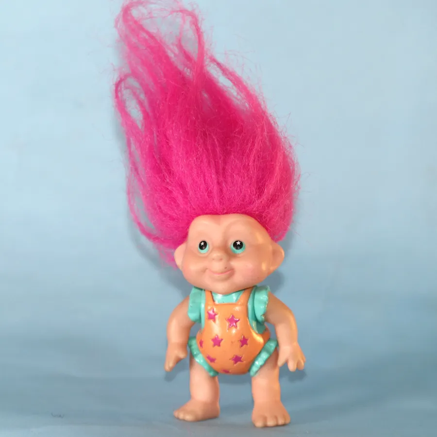 Vintage 1991 Applause Magic Baby Troll