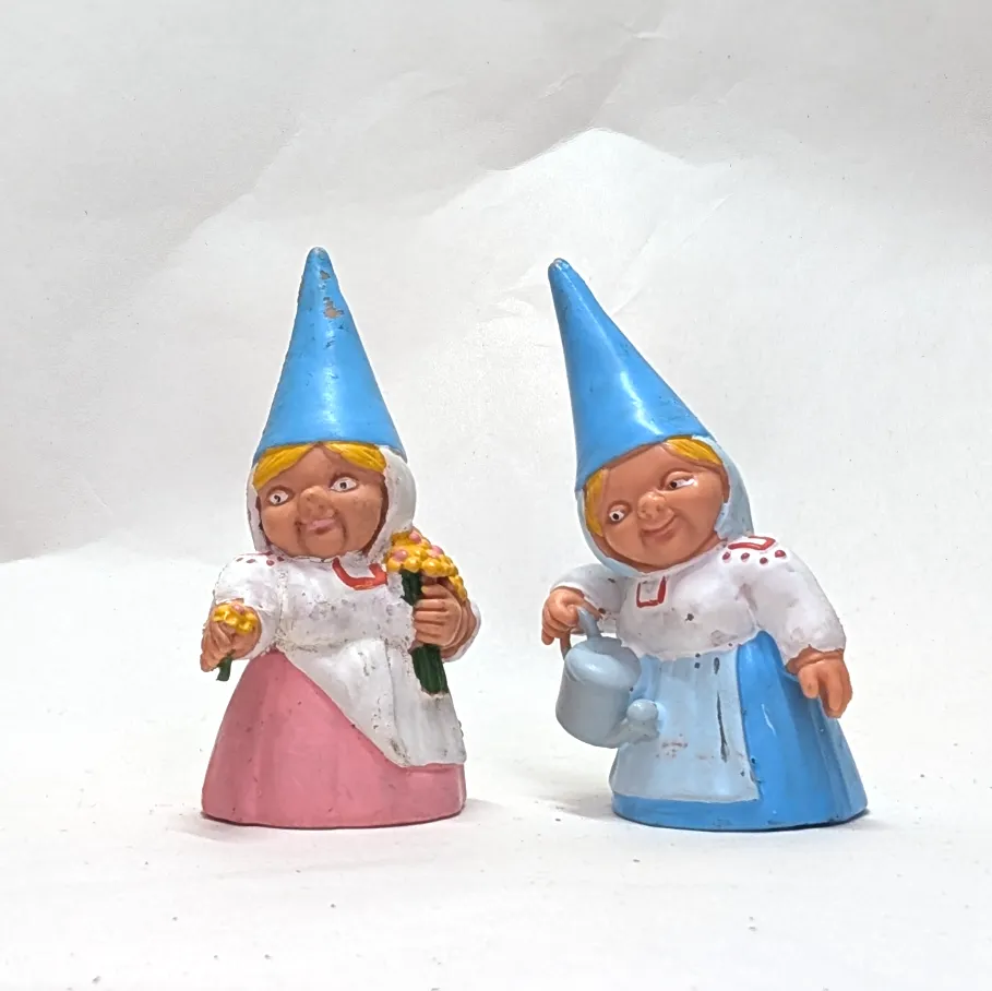Vintage David de Kabouter - Set 6
