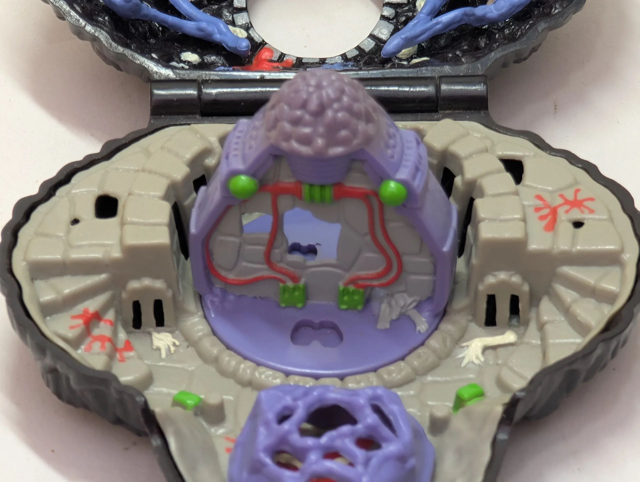 Vintage Mighty Max Trapped by Arachnoid Doom Zone - Afbeelding 2